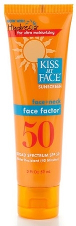 Kiss My Face Face Factor SPF Yüz ve Boyun için Yağsız Güneş kremi SPF